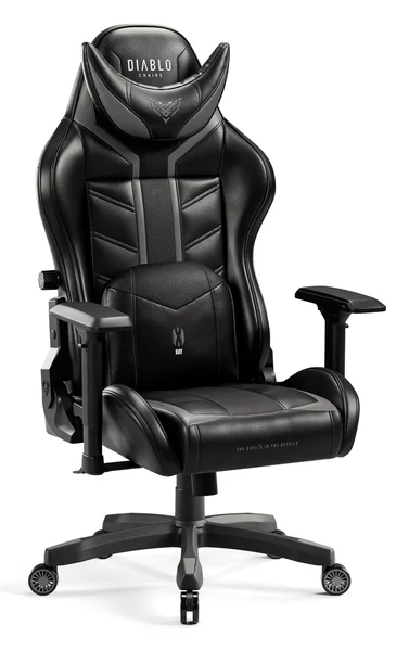 Sedia da gaming Diablo X-Ray 2.0 King Size: Nero e Grigio