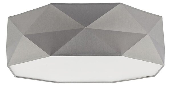 Plafoniera KANTOOR 4xE27/60W/230V grigio