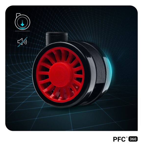 Sedia da gaming Diablo X-Horn 2.0 King Size: nero-rosso