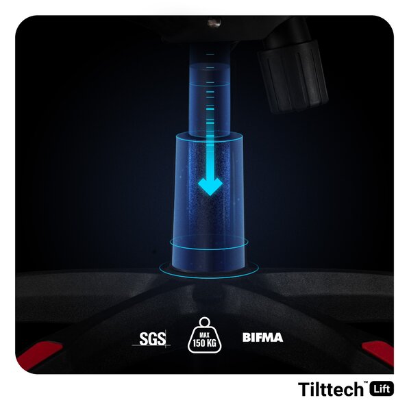 Sedia da gaming Diablo X-Horn 2.0 King Size: nero-rosso