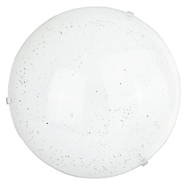 Plafoniera classico Scinty LED , in vetro, bianco D. 30 cm 1176 LM