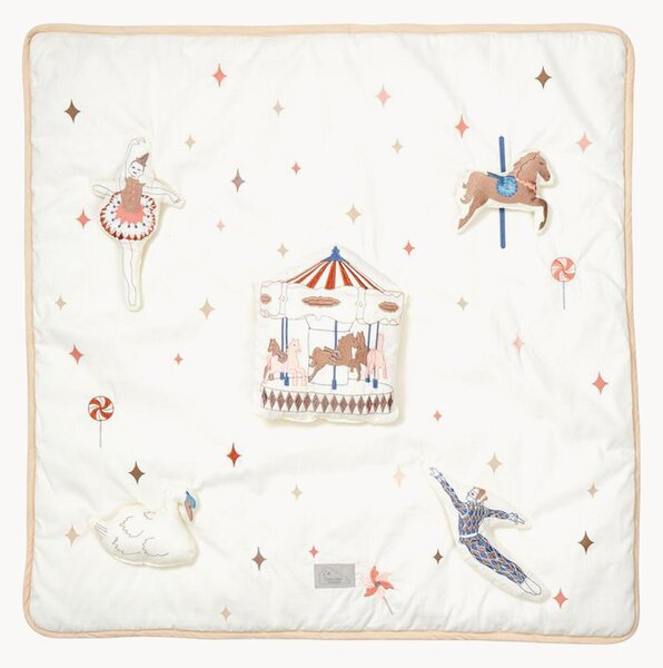 Tappetino da gioco in cotone organico Carousel