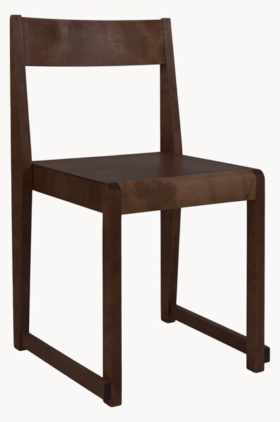 Sedia in legno di betulla 01