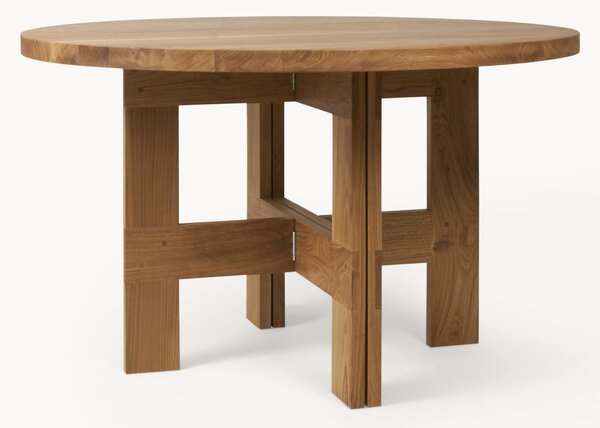 Tavolo rotondo in legno di quercia Farmhouse Ø 120 cm