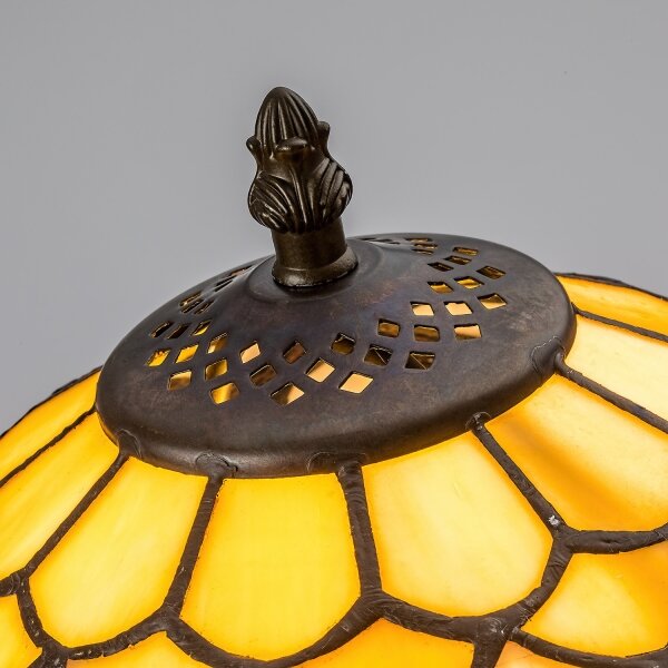 Brilagi - lampada da tavolo Tiffany in vetro colorato MARGARET 1xE27/40W/230V