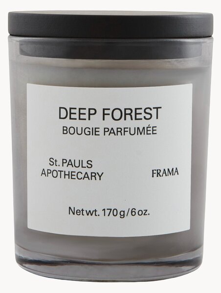 Candela profumata Deep Forest (arancio, rosa bianca, legno di cedro e patchouli)