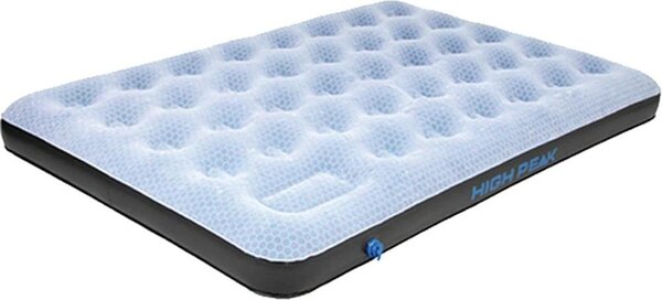 Materasso ad aria unisex con pompa a pedale integrata - Alto picco - Funzione antiscivolo - Traspirante - Per uso interno ed esterno