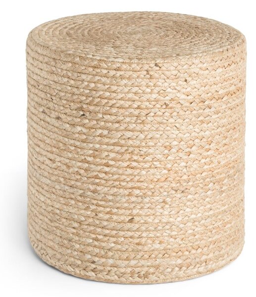 Poggiapiedi di colore naturale Jutta Gold – Hanse Home