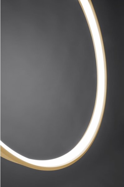 Thoro TH.221 - Lampadario LED a sospensione con filo RIO LED/30W/230V CRI95 4000K diametro 55 cm oro