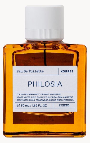 Eau de Toilette Philosia (bergamotto, arancia, mandarino)