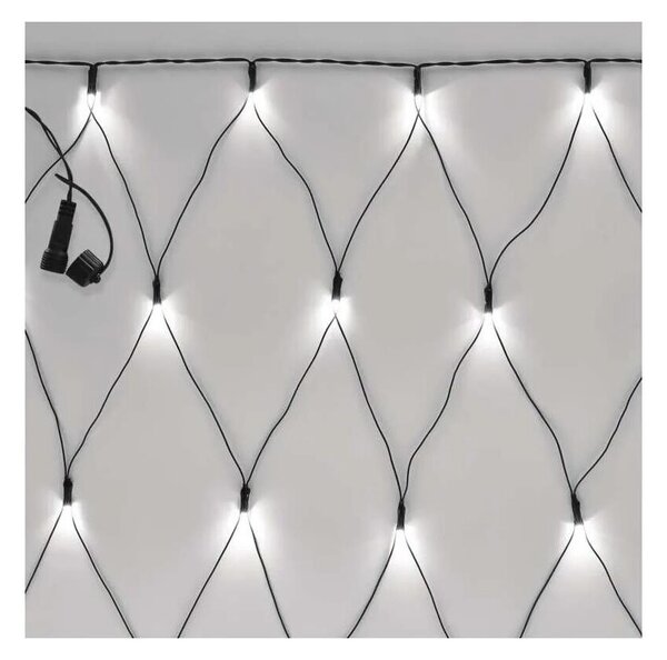 Catena LED natalizia da esterno 160xLED/2x1,5m IP44 bianco freddo
