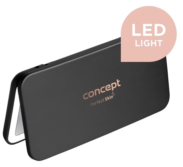 Concept KZ2020 - Specchio cosmetico LED PERFECT SKIN LED/1,5W/5V 300 mAh nero