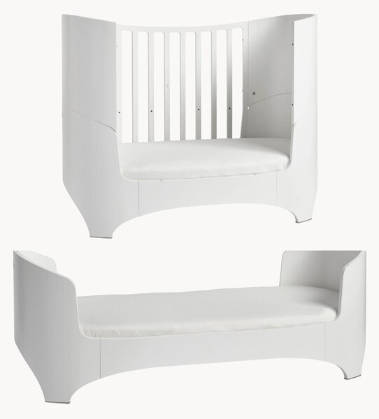 Culla in legno con estensione a letto per bambini Leander Classic, 70 x 150 cm