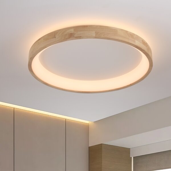 Brilagi-LED Plafoniera FALCON WOOD LED/60W/230V 3000/4000/6000K 80 cm legno