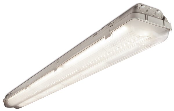 Plafoniera LED per garage Stagna Saving, luce bianco naturale, 126.04 cm, 1  x 50W 6400LM IP65