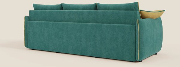 Flexar Divano angolare reversibile con sedute allungabili in bouclé mo