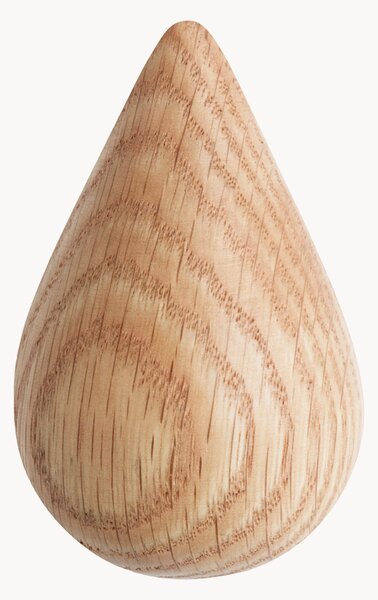 Set di 2 ganci da parete in legno Dropit