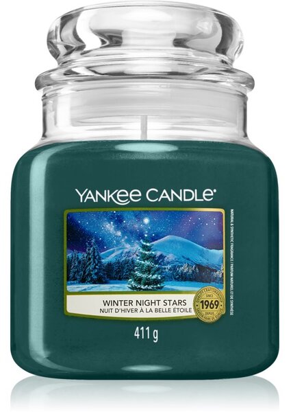 Yankee Candle Winter Night Stars candela profumata