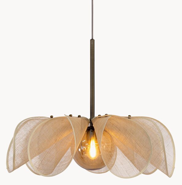 Lampada a sospensione grande in fibre di banana Styrka, varie misure