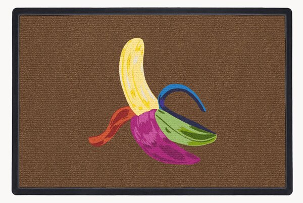 Zerbino lavabile con base in gomma Pop Art