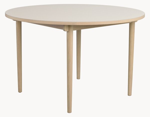 Tavolo rotondo in legno di quercia Fairmount Ø120