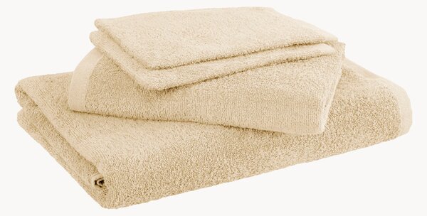 Set di 4 asciugamani Troy Sand