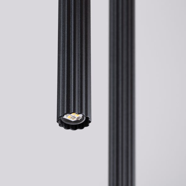 Sollux SL.1867 - Lampadario sospeso con cavo ARCHE 2xG9/8W/230V nero