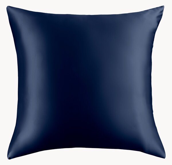 Federa in seta di gelso 22 Momme 4A Dark Blue