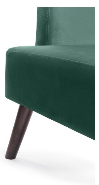Poltrona in velluto color menta Noemye - Bonami Essentials
