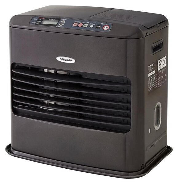 TOSAI 4602 - 4600 Watt - Stufa elettronica a paraffina - Rilevatore di CO2 - Dispositivi di sicurezza multipli