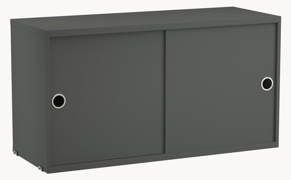 Armadietto con ante scorrevoli String System, larg. 78 x prof. 30 cm