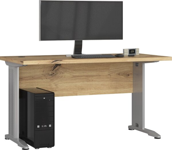 AKORD BM135 Scrivania per PC in rovere Artisan L135 x H76 x P60 cm