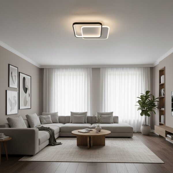 Brilagi - Plafoniera LED dimmerabile FLARE LED/43W/230V 3000/4000/6000K +DO