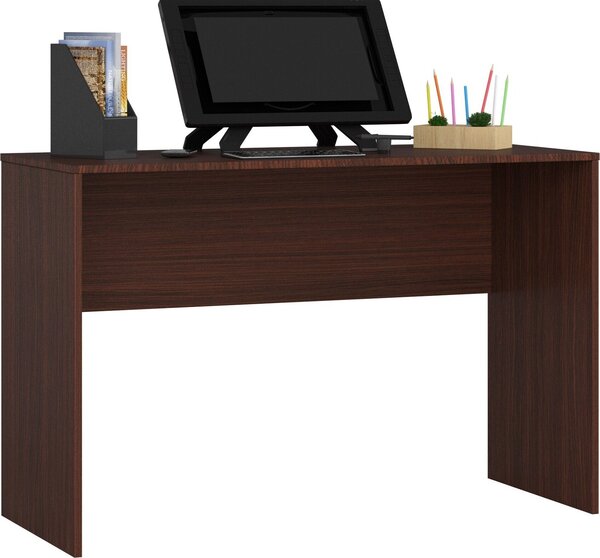 Scrivania per PC AKORD B17 nel colore wengé L120 x H79 x P50 cm