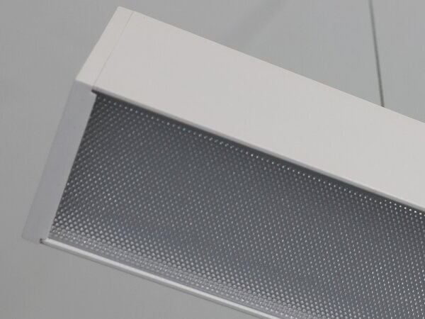 Lampadario LED sospeso a cavo, 55W, 230V, 3000/4000/6500K, 120 cm, bianco