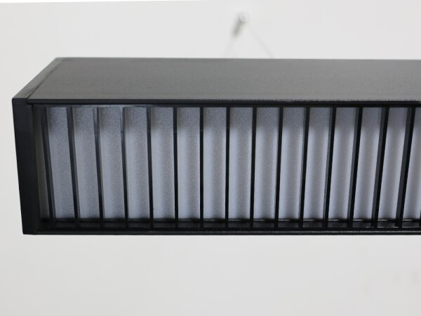 Lampadario LED sospeso con cavo LED/55W/230V 3000/4000/6500K 120 cm nero