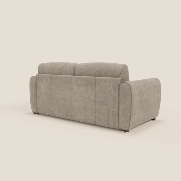 Kaleo Divano letto moderno con materasso H17 cm - in raffinato tessuto