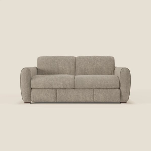 Kaleo Divano letto moderno con materasso H17 cm - in raffinato tessuto