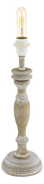 Eglo 33053 - Base lampada 1xE27/60W/230V, grigio con patina