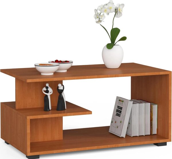 Tavolino da Caffè Moderno in Rovere con Design Sostenibile e Costruzione Robusta