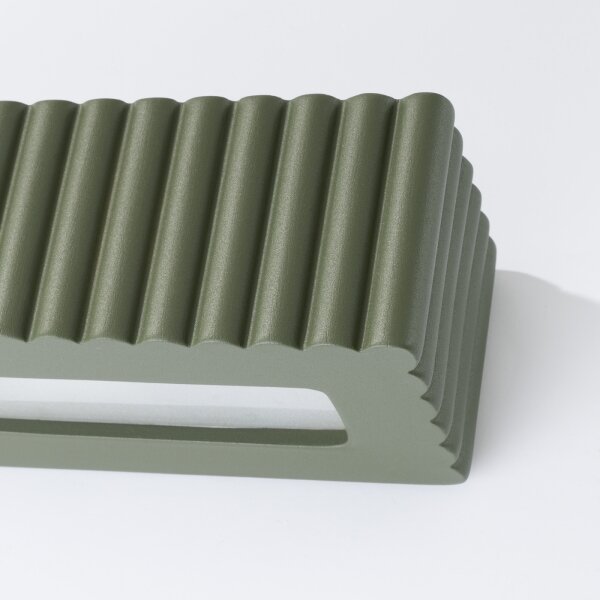 Sollux SL.1888 - Applique RIGATA 1xE27/15W/230V ceramica/verde