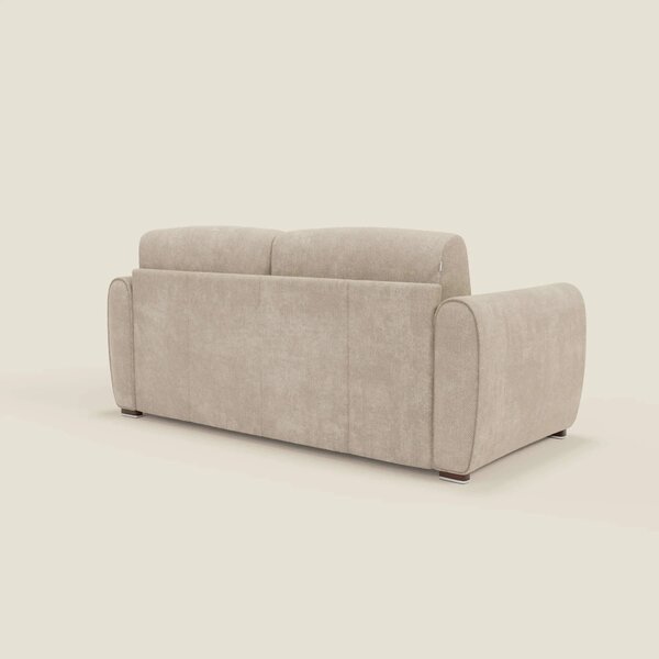 Kaleo Divano letto moderno con materasso H17 cm - in raffinato tessuto