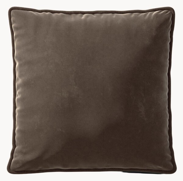 Cuscino grande in velluto Vetsak, 60 x 60 cm