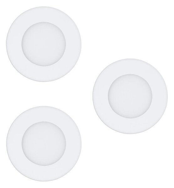 Eglo 97111 - Confezione da 3 faretti da incasso LED FUEVA-RW LED/2,8W/230V 2700-4000K