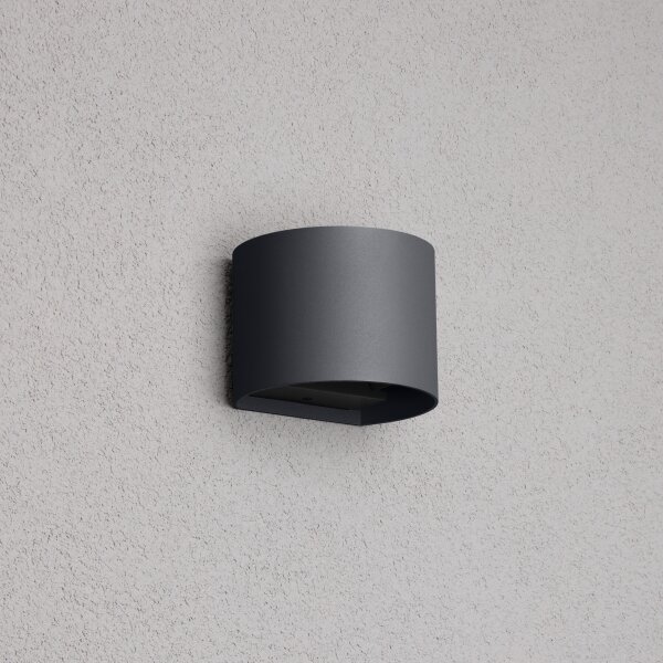 Brilagi - Applique a LED da esterno RONDO LED/6W/230V antracite IP54