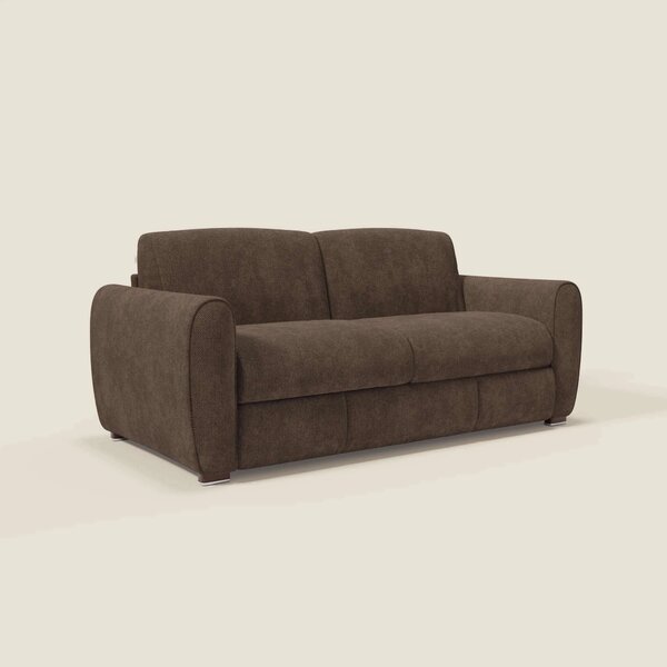 Kaleo Divano letto moderno con materasso H17 cm - in raffinato tessuto