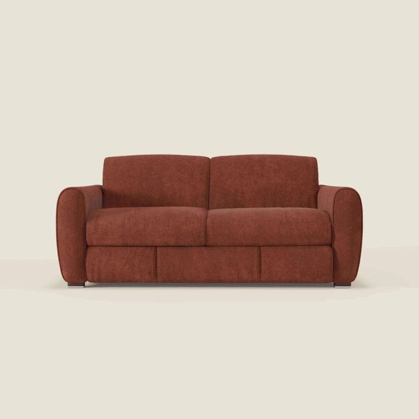 Kaleo Divano letto moderno con materasso H17 cm - in raffinato tessuto
