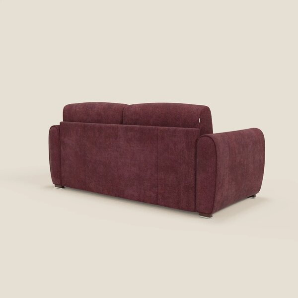 Kaleo Divano letto moderno con materasso H17 cm - in raffinato tessuto