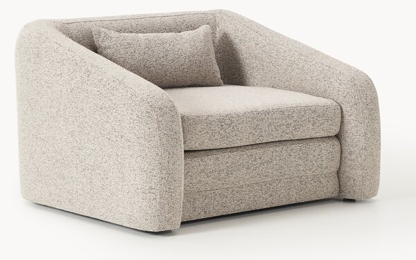 Poltrona letto in bouclé Eliot
