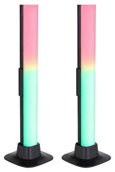 Globo 25895SH - SET 2x LED RGB Lampada da tavolo dimmerabile LED/2W/5V Wi-Fi Tuya